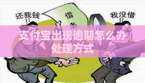 支付宝出现逾期怎么办处理方式