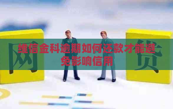 维信金科逾期如何还款才能避免影响信用