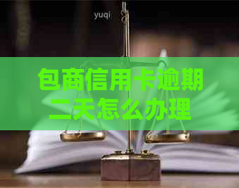 包商信用卡逾期二天怎么办理