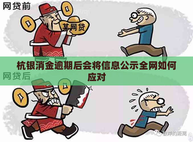 杭银消金逾期后会将信息公示全网如何应对