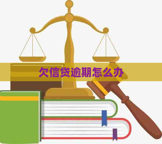 欠信贷逾期怎么办