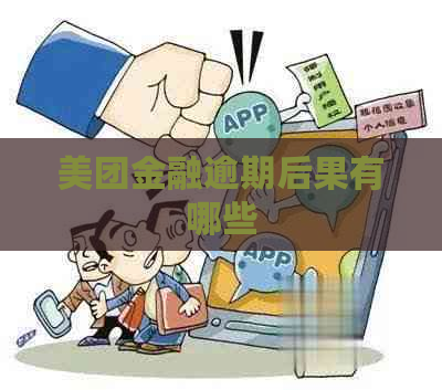 美团金融逾期后果有哪些