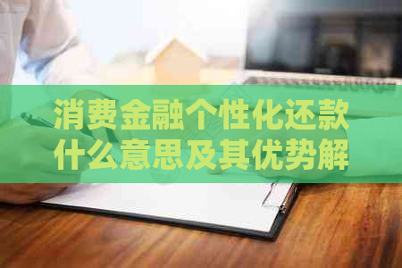 消费金融个性化还款什么意思及其优势解析