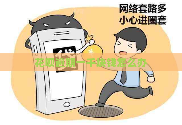 信用卡逾期一千块钱怎么办
