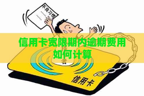 信用卡宽限期内逾期费用如何计算