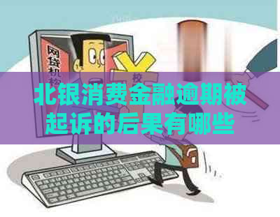 北银消费金融逾期被起诉的后果有哪些