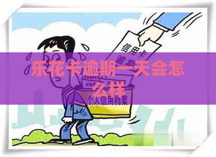 逾期一天会怎么样