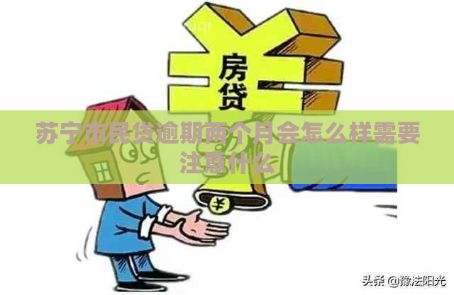 苏宁市民贷逾期两个月会怎么样需要注意什么