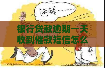银行贷款逾期一天收到催款短信怎么办