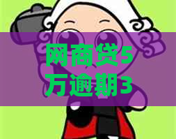 网贷5万逾期3个月如何解决