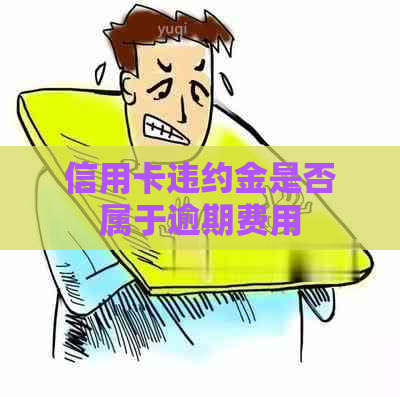 信用卡违约金是否属于逾期费用