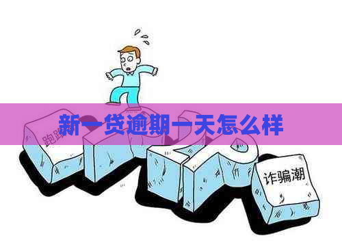新一贷逾期一天怎么样
