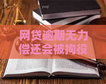 网贷逾期无力偿还会被拘役吗