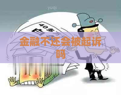 金融不还会被起诉吗