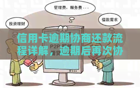 信用卡逾期协商还款流程详解，逾期后再次协商及分期提前结清和解禁用问题。