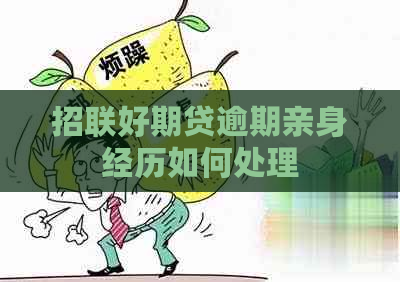 招联好期贷逾期亲身经历如何处理