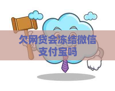 欠网贷会冻结微信支付宝吗