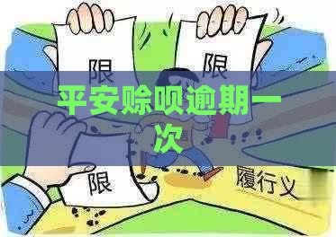 平安赊呗逾期一次