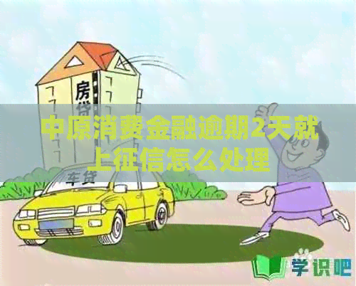 中原消费金融逾期2天就上怎么处理