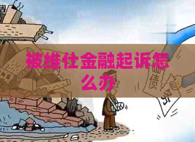 被维仕金融起诉怎么办