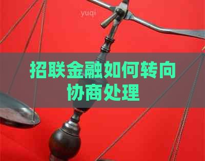 招联金融如何转向协商处理