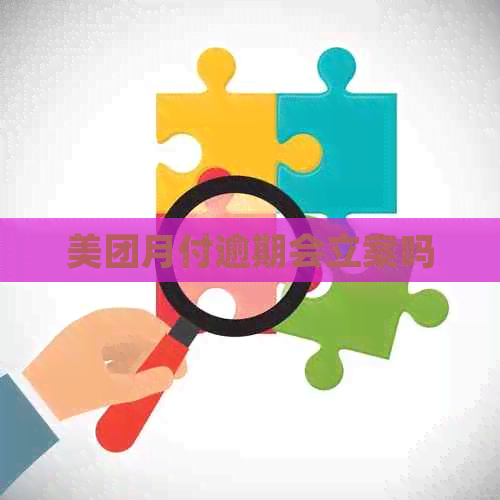 美团月付逾期会立案吗