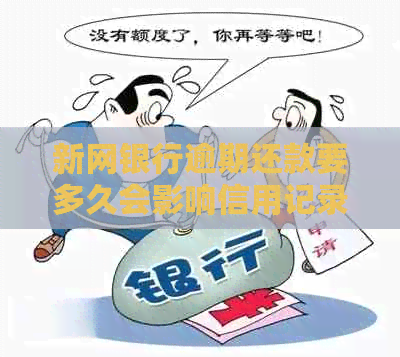 新网银行逾期还款要多久会影响信用记录吗