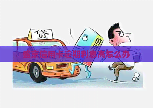 盛京信用卡逾期利息高怎么办