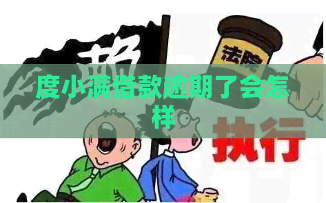 度小满借款逾期了会怎样