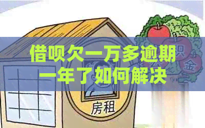 网贷欠一万多逾期一年了如何解决