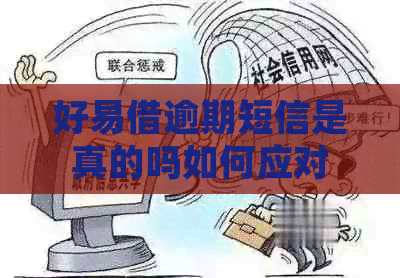好易借逾期短信是真的吗如何应对