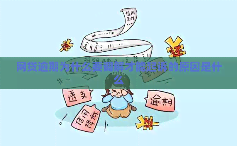 网贷逾期为什么要调解才能起诉的原因是什么