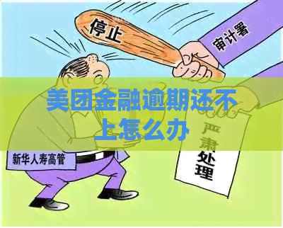 美团金融逾期还不上怎么办