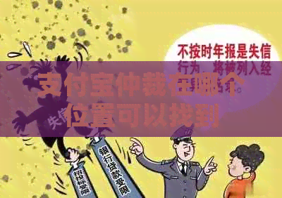 支付宝仲裁在哪个位置可以找到