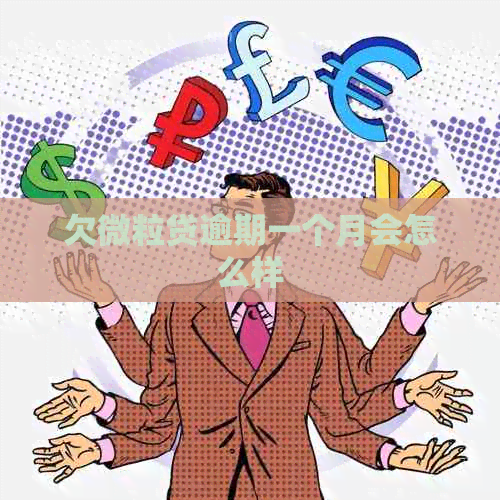 欠微粒贷逾期一个月会怎么样