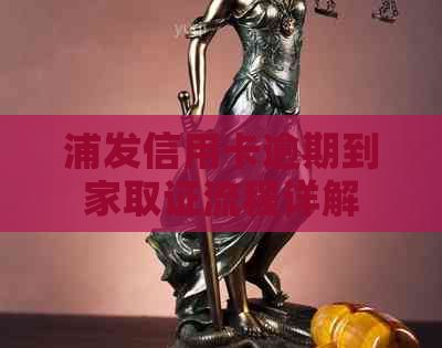 浦发信用卡逾期到家取证流程详解