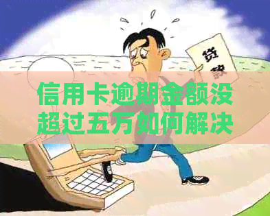 信用卡逾期金额没超过五万如何解决
