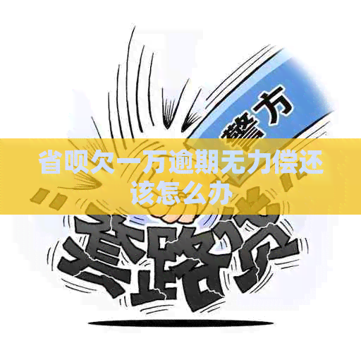 省呗欠一万逾期无力偿还该怎么办