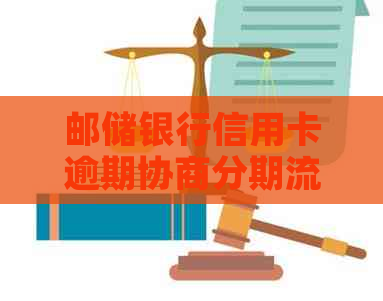 邮储银行信用卡逾期协商分期流程简述