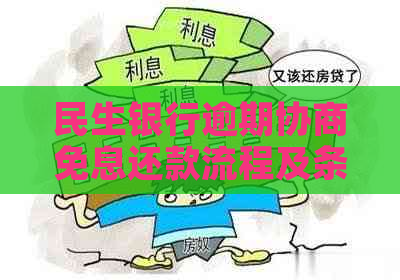 民生银行逾期协商免息还款流程及条件解析