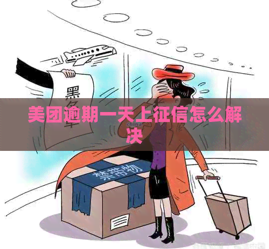 美团逾期一天上怎么解决