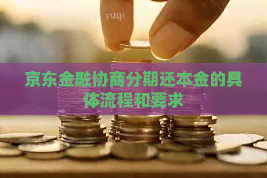 京东金融协商分期还本金的具体流程和要求