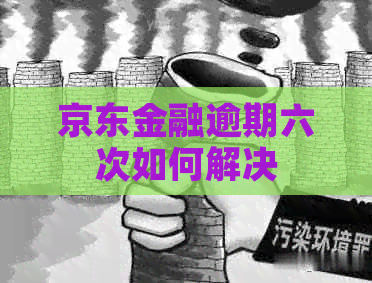 京东金融逾期六次如何解决