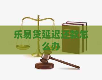 乐易贷延迟还款怎么办