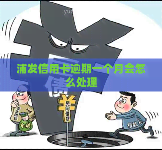 浦发信用卡逾期一个月会怎么处理