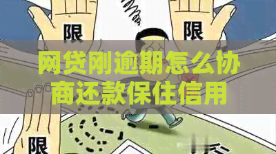 网贷刚逾期怎么协商还款保住信用