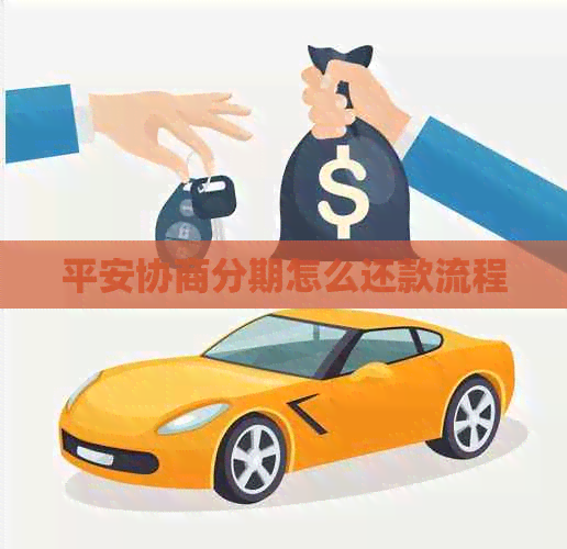 平安协商分期怎么还款流程