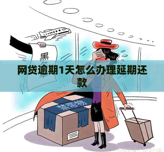 网贷逾期1天怎么办理延期还款