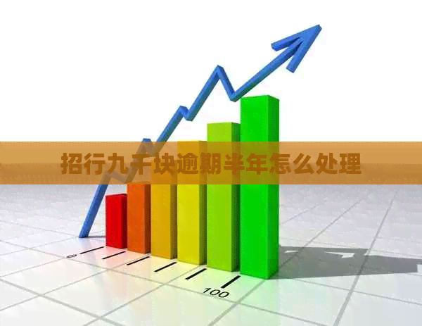招行九千块逾期半年怎么处理