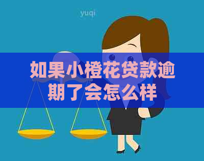 如果小橙花贷款逾期了会怎么样